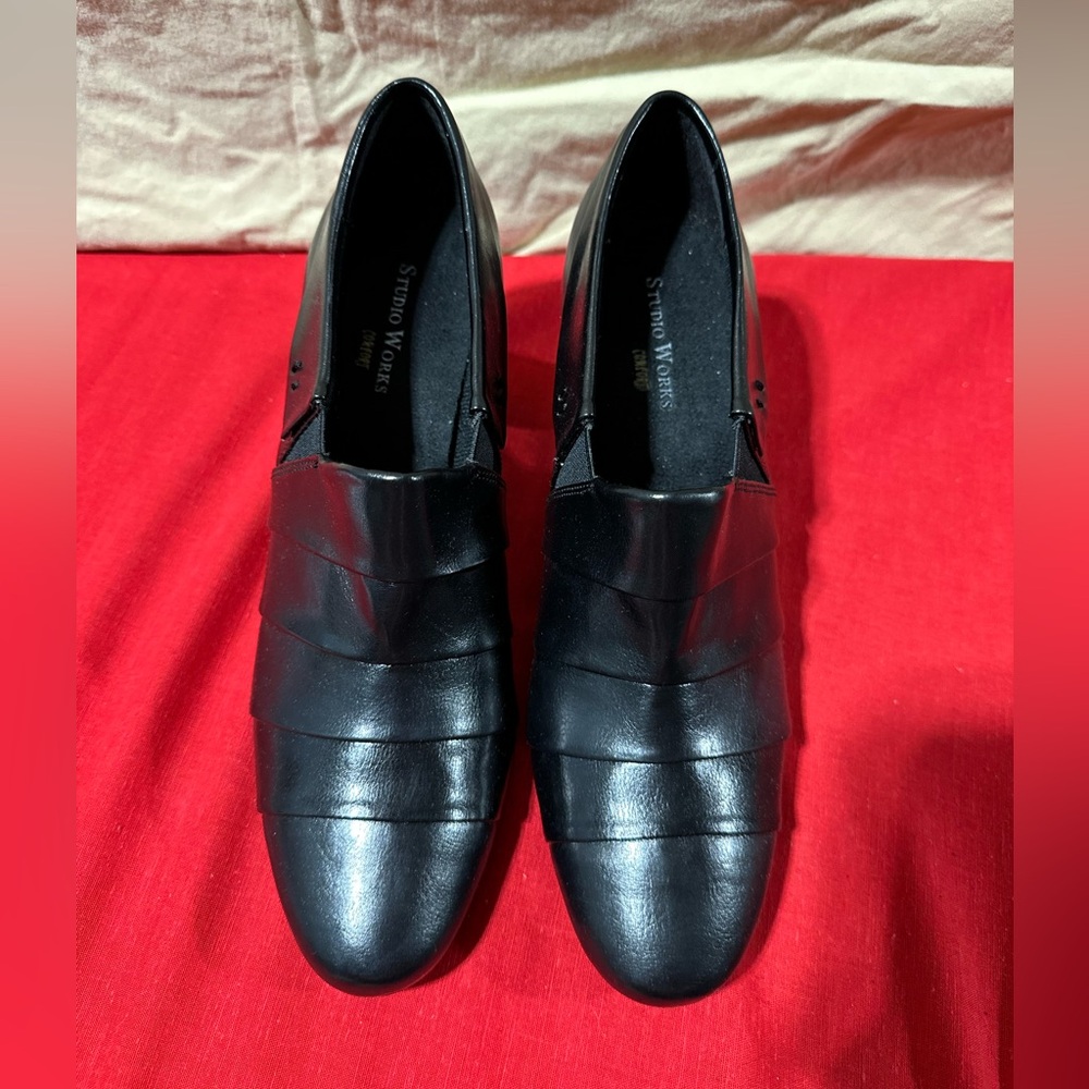 Studio Works Black Heels